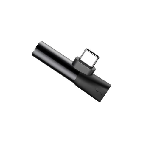 Audio Converter L41 adapter przejściówka ze złącza USB-C na port USB-C + Jack 3.5 mm czarny Audio Converter L41 adapter przejściówka ze złącza USB-C na port USB-C + Jack 3.5 mm czarny