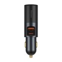 Ładowarka samochodowa USB USB-C gniazdo zapalniczki QC PD Share Together szary
