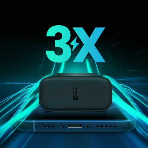 Ładowarka sieciowa do telefonu USB-C 20W Power Delivery czarny Ładowarka sieciowa do telefonu USB-C 20W Power Delivery czarny