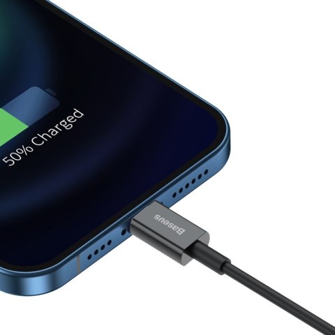 Superior kabel przewód do Iphone USB - Lightning 2.4A 1m czarny Superior kabel przewód do Iphone USB - Lightning 2.4A 1m czarny
