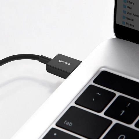 Superior kabel przewód do Iphone USB - Lightning 2.4A 1m czarny Superior kabel przewód do Iphone USB - Lightning 2.4A 1m czarny