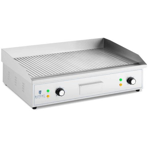 Grill elektryczny płyta grillowa ryflowana 700 x 400 mm 4400 W Grill elektryczny płyta grillowa ryflowana 700 x 400 mm 4400 W