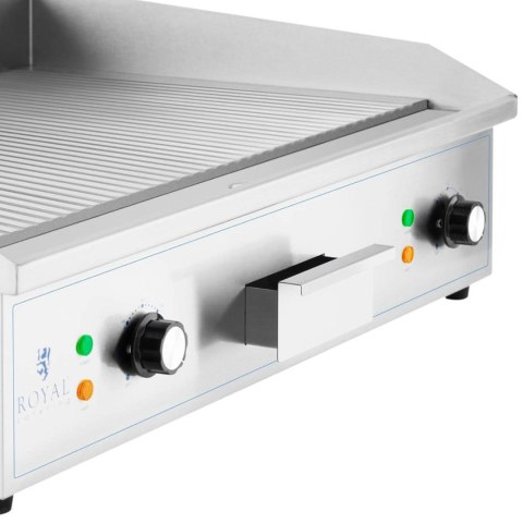 Grill elektryczny płyta grillowa ryflowana 700 x 400 mm 4400 W Grill elektryczny płyta grillowa ryflowana 700 x 400 mm 4400 W