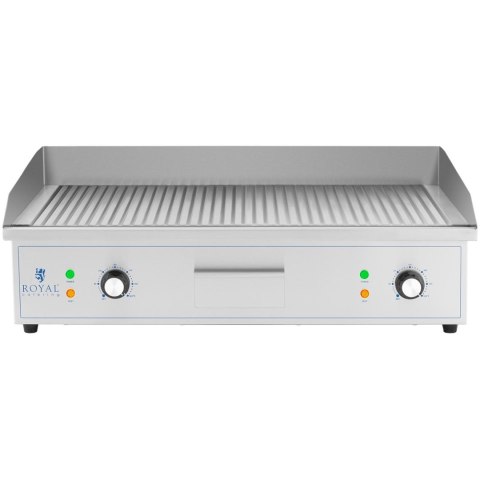 Grill elektryczny płyta grillowa ryflowana 700 x 400 mm 4400 W Grill elektryczny płyta grillowa ryflowana 700 x 400 mm 4400 W