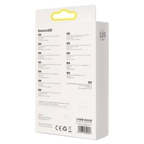 Kabel przewód USB - Lightning do szybkiego ładowania i transferu danych 1.2m niebieski Kabel przewód USB - Lightning do szybkiego ładowania i transferu danych 1.2m niebieski