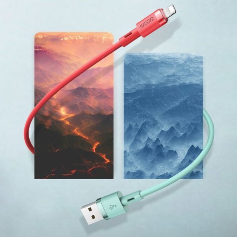 Kabel przewód do iPhone USB - Lightning 2.4A 1.2m czarny Kabel przewód do iPhone USB - Lightning 2.4A 1.2m czarny