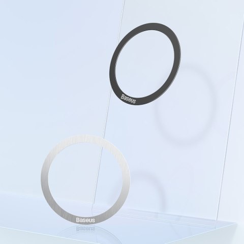 Magnetyczny pierścień na telefon Halo Series ZESTAW 2szt czarny Magnetyczny pierścień na telefon Halo Series ZESTAW 2szt czarny