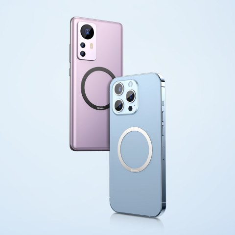 Magnetyczny pierścień na telefon Halo Series ZESTAW 2szt srebrny Magnetyczny pierścień na telefon Halo Series ZESTAW 2szt srebrny