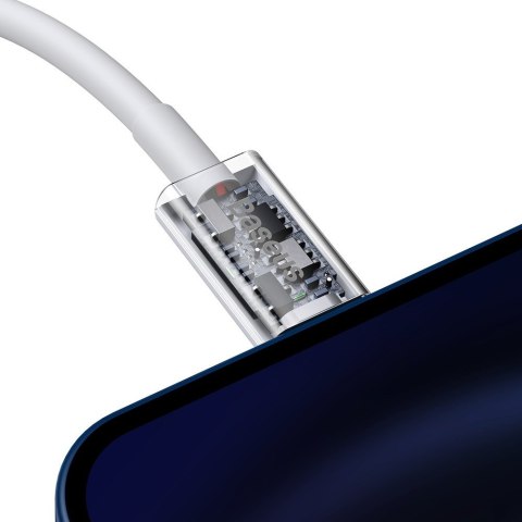 Kabel przewód do iPhone USB Typ C - Lightning Power Delivery 20W 1m biały Kabel przewód do iPhone USB Typ C - Lightning Power Delivery 20W 1m biały