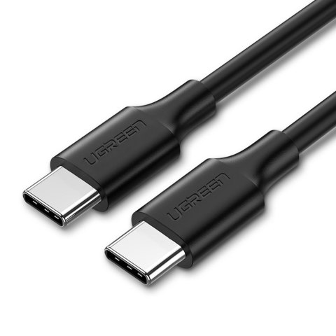 Kabel przewód USB Typ C do ładowania i transferu danych 3A 1m czarny Kabel przewód USB Typ C do ładowania i transferu danych 3A 1m czarny