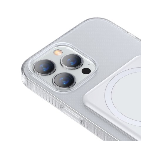 Magnetyczne etui obudowa z podstawką do iPhone 13 Pro 6.1'' 2021 przezroczysty Magnetyczne etui obudowa z podstawką do iPhone 13 Pro 6.1'' 2021 przezroczysty