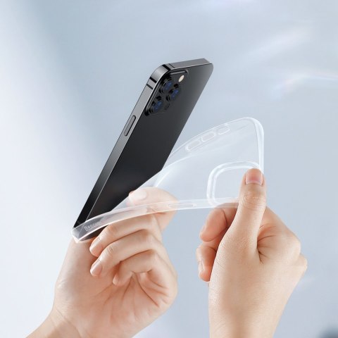 Przezroczyste żelowe etui iPhone 13 Pro Max Simple Series Case przezroczysty Przezroczyste żelowe etui iPhone 13 Pro Max Simple Series Case przezroczysty