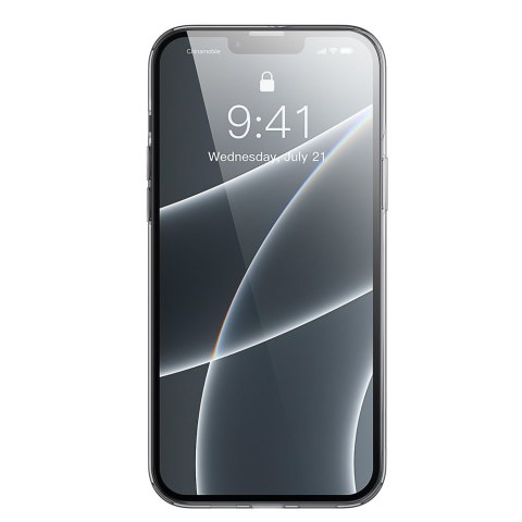 Przezroczyste żelowe etui iPhone 13 Pro Simple Series Case czarny Przezroczyste żelowe etui iPhone 13 Pro Simple Series Case czarny