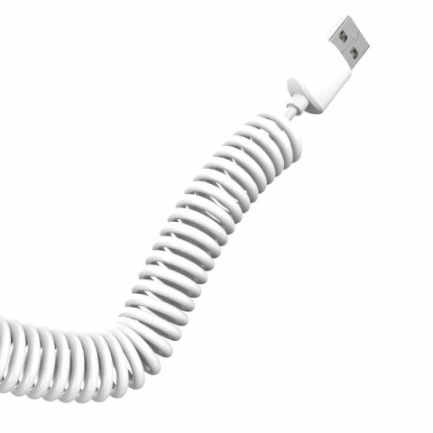 3w1 Samochodowy zestaw do ładowania telefonów + kabel biały 3w1 Samochodowy zestaw do ładowania telefonów + kabel biały