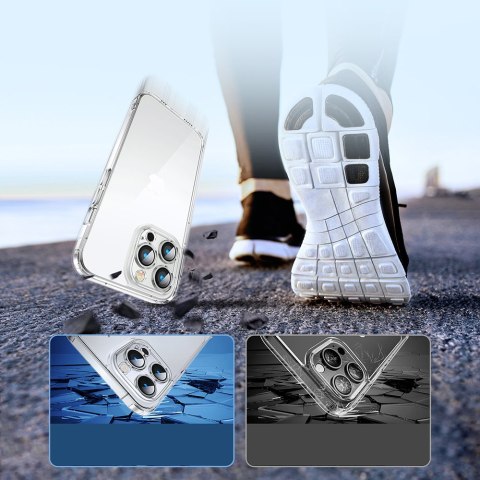 Etui do iPhone 14 Plus wytrzymały pokrowiec obudowa przezroczysty 14D Etui do iPhone 14 Plus wytrzymały pokrowiec obudowa przezroczysty 14D