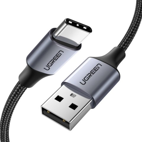 Kabel przewód w mocnym oplocie USB - USB-C QC 3.0 3A 2m szary Kabel przewód w mocnym oplocie USB - USB-C QC 3.0 3A 2m szary