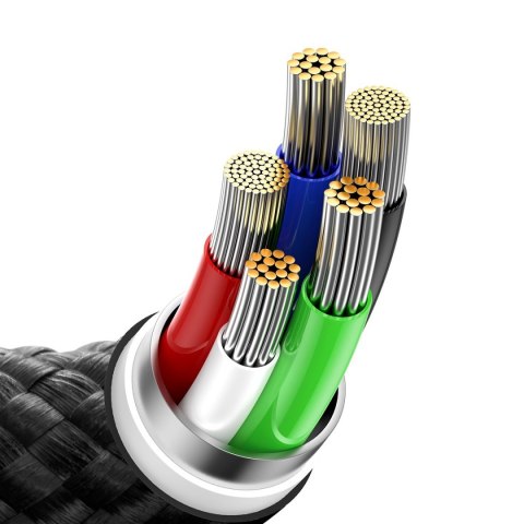 Kabel przewód do szybkiego ładowania iPhone USB-C - Lightning 480Mb/s PD 20W 2m czarny Kabel przewód do szybkiego ładowania iPhone USB-C - Lightning 480Mb/s PD 20W 2m czarny
