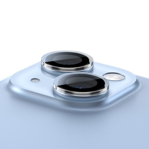 Szkło hartowane na soczewki aparatu iPhone 14 / 14 Plus przezroczyste + zestaw czyszczący Szkło hartowane na soczewki aparatu iPhone 14 / 14 Plus przezroczyste + zestaw czyszczący
