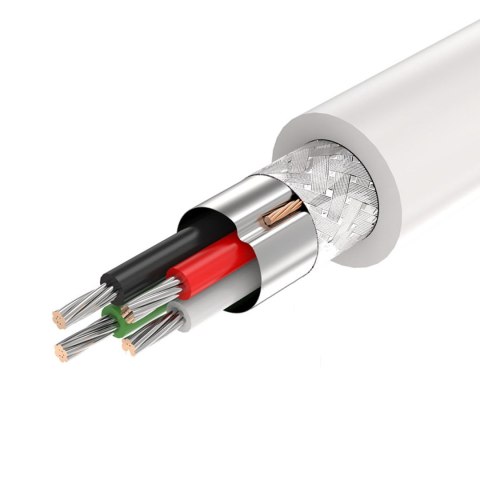 Elastyczny giętki kabel przewód USB 2.0 480Mb/s 1.5m czarny Elastyczny giętki kabel przewód USB 2.0 480Mb/s 1.5m czarny