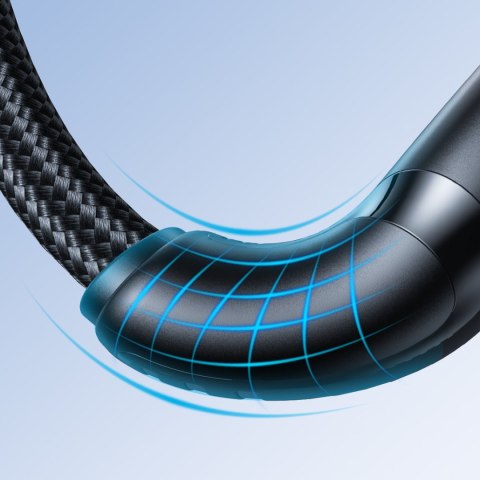 Wytrzymały kabel do iPhone Surpass Series USB-C - Lightning 20W 0.25m czarny Wytrzymały kabel do iPhone Surpass Series USB-C - Lightning 20W 0.25m czarny