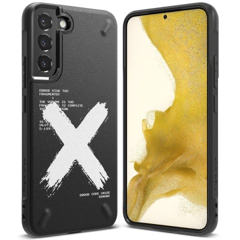 Wytrzymałe etui pokrowiec Galaxy S22+ Onyx Design X czarny Wytrzymałe etui pokrowiec Galaxy S22+ Onyx Design X czarny