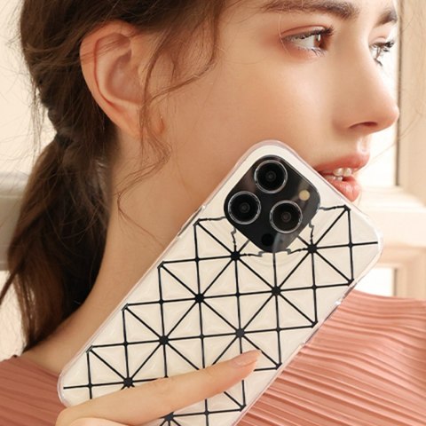 Etui pokrowiec na iPhone 14 Plus obudowa na tył plecki Miya Series białe Etui pokrowiec na iPhone 14 Plus obudowa na tył plecki Miya Series białe