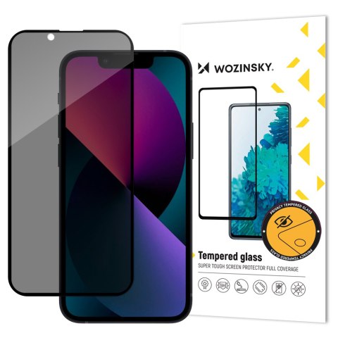 Szkło hartowane do iPhone 14 Plus / 13 Pro Max z filtrem Anti Spy Privacy Glass prywatyzujące Szkło hartowane do iPhone 14 Plus / 13 Pro Max z filtrem Anti Spy Privacy Glass prywatyzujące