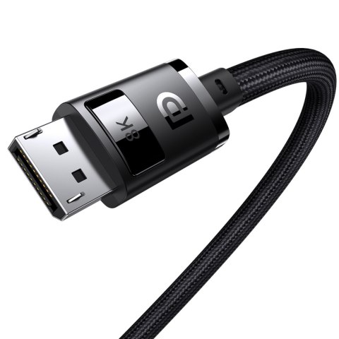 Kabel przewód High Definition Series DisplayPort 8K 60Hz 2m czarny Kabel przewód High Definition Series DisplayPort 8K 60Hz 2m czarny