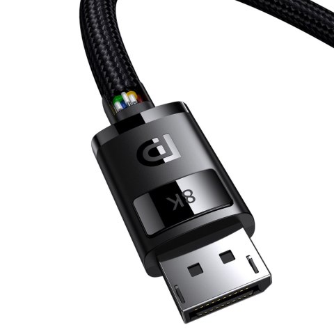 Kabel przewód High Definition Series DisplayPort 8K 60Hz 2m czarny Kabel przewód High Definition Series DisplayPort 8K 60Hz 2m czarny