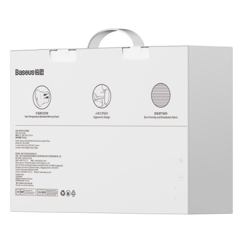 Poduszka lędźwiowa do samochodu ComfortRide czarny Poduszka lędźwiowa do samochodu ComfortRide czarny