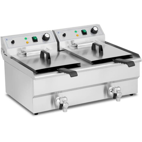 Frytownica podwójna dwukomorowa 2 x 16 l 6000 W Frytownica podwójna dwukomorowa 2 x 16 l 6000 W