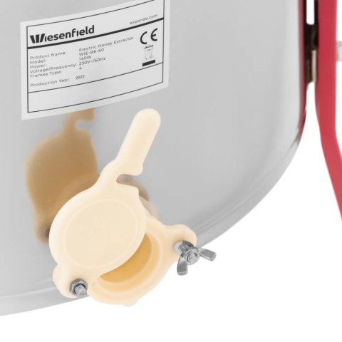 Miodarka wirówka do miodu elektryczna 4 ramkowa ze stali nierdzewnej Miodarka wirówka do miodu elektryczna 4 ramkowa ze stali nierdzewnej