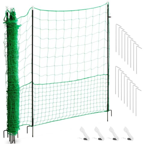 Siatka zagroda ogrodzenie ochronne hodowlane dla kur drobiu 1.25 x 15 m Siatka zagroda ogrodzenie ochronne hodowlane dla kur drobiu 1.25 x 15 m