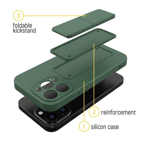 Silikonowe etui z podstawką iPhone 13 Kickstand Case miętowe Silikonowe etui z podstawką iPhone 13 Kickstand Case miętowe