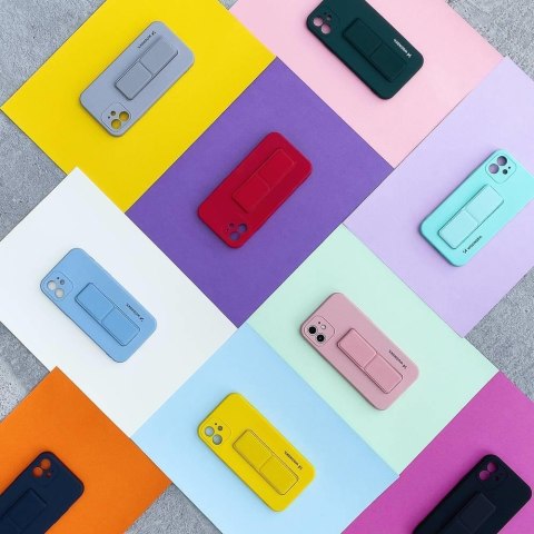 Silikonowe etui z podstawką iPhone 13 Kickstand Case żółte Silikonowe etui z podstawką iPhone 13 Kickstand Case żółte