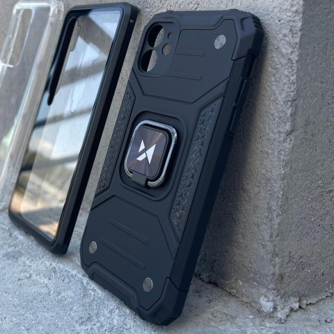 Etui pancerny pokrowiec do iPhone 14 Pro Max uchwyt magnetyczny Ring Armor złoty Etui pancerny pokrowiec do iPhone 14 Pro Max uchwyt magnetyczny Ring Armor złoty