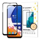 Szkło hartowane 9H na cały ekran Samsung Galaxy A14 5G / A14 z czarną ramką Full Glue