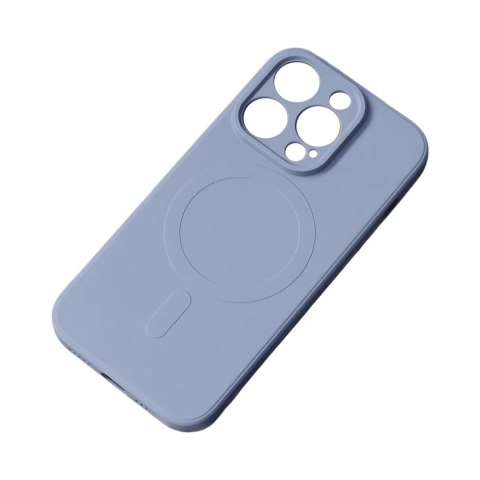 Silikonowe etui z MagSafe do iPhone 15 Plus Silicone Case szare Silikonowe etui z MagSafe do iPhone 15 Plus Silicone Case szare