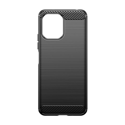 Elastyczne etui pokrowiec wzór karbon do Xiaomi Redmi 12 Carbon Case czarne Elastyczne etui pokrowiec wzór karbon do Xiaomi Redmi 12 Carbon Case czarne