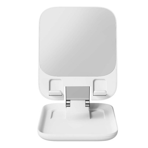 Składany stojak podstawka na tablet telefon Seashell Series biały Składany stojak podstawka na tablet telefon Seashell Series biały