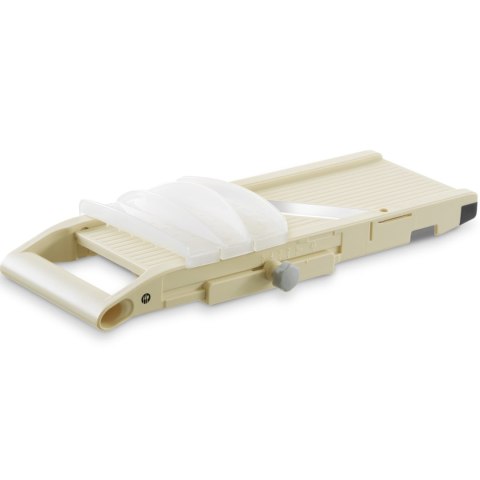 Szatkownica mandolina japońska do plastrów słupków 3 wymienne ostrza Shogun 380 x 158 mm Szatkownica mandolina japońska do plastrów słupków 3 wymienne ostrza Shogun 380 x 158 mm