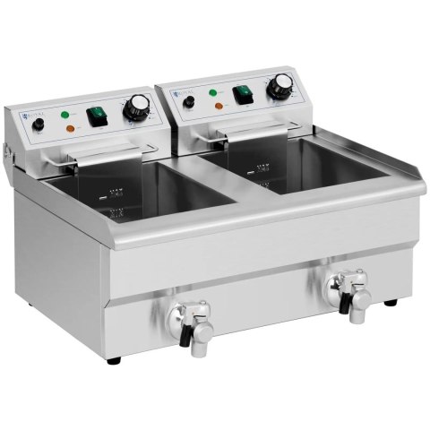Frytownica podwójna dwukomorowa 2 x 11 l 6000 W Frytownica podwójna dwukomorowa 2 x 11 l 6000 W