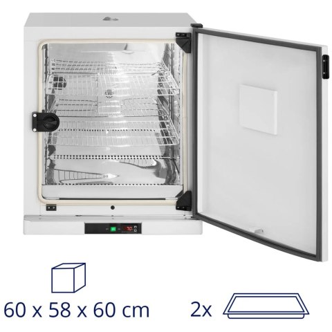 Inkubator laboratoryjny cieplarka z wymuszonym obiegiem powietrza 70C 210 l Inkubator laboratoryjny cieplarka z wymuszonym obiegiem powietrza 70C 210 l
