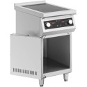 Kuchnia indukcyjna 2 palnikowa wolnostojąca z szafką 400 V 8500 W