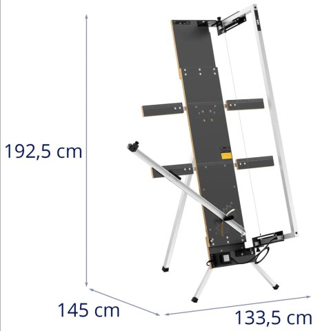 Maszyna przecinarka do styropianu ze stojakiem dł. 1300 mm gł. 330 mm 200 W Maszyna przecinarka do styropianu ze stojakiem dł. 1300 mm gł. 330 mm 200 W