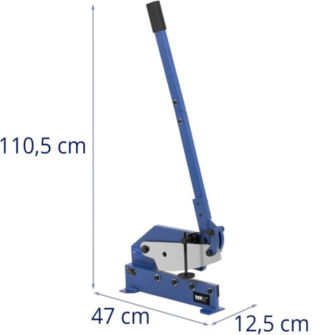 Nożyce gilotynowe gilotyna do blachy ręczna 6 mm szer. 305 mm Nożyce gilotynowe gilotyna do blachy ręczna 6 mm szer. 305 mm