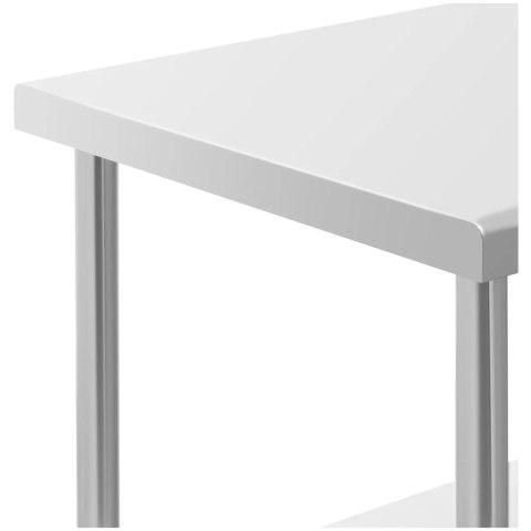 Stół blat roboczy na kółkach 2 poziomy 60 x 60 cm STAL do 120 kg Stół blat roboczy na kółkach 2 poziomy 60 x 60 cm STAL do 120 kg