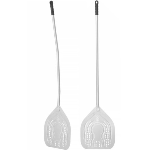Łopata do pizzy Arena kwadratowa perforowana z wygiętym uchwytem 325 x 1475 mm Łopata do pizzy Arena kwadratowa perforowana z wygiętym uchwytem 325 x 1475 mm