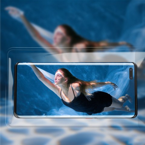 Etui wodoodporne do telefonu 7.2'' z cylindrycznym zapięciem IPX8 AquaGlide - niebieskie Etui wodoodporne do telefonu 7.2'' z cylindrycznym zapięciem IPX8 AquaGlide - niebieskie