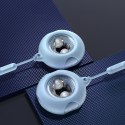 Słuchawki bezprzewodowe TWS Bluetooth 5.3 LightAura VocalSound - niebieskie